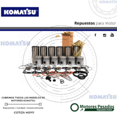 Repuestos Komatsu - Komatsu 4D94 - Komatsu 4D94E - Komatsu 4D95 - Komatsu 4D95L - Komatsu 4D95K - Komatsu 4D98E - Komatsu 4D105 - Komatsu 6D105 - Komatsu 6D108 - Komatsu 6D125 - Komatsu 6D140 - Komatsu 6D155 - Komatsu 6D170 - Komatsu PC200 - Komatsu S4D10