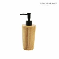 Dispenser conico bamboo pico negro