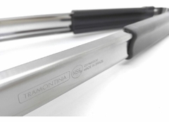 Pinza multiuso de acero con mango gris de goma chica 25.5cm de largo en internet