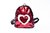 Mochila Lentejuelas y Corazón c/pelo D19022 - comprar online