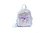 Mochila Metalisada Sirena pompon d19024
