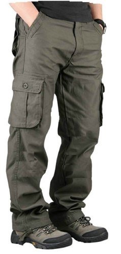 Pantalon Cargo Trabajo Gabardina Hombre Jean X2 Dos Unidades