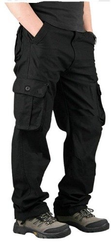 Pantalones Cargo con bolsillo negro para hombre,pantalón de chándal  Harajuku,pantalones bombachos,estilo Hip Hop(#Color 2) | Linio Colombia -  GE063SP18PQDNLCO