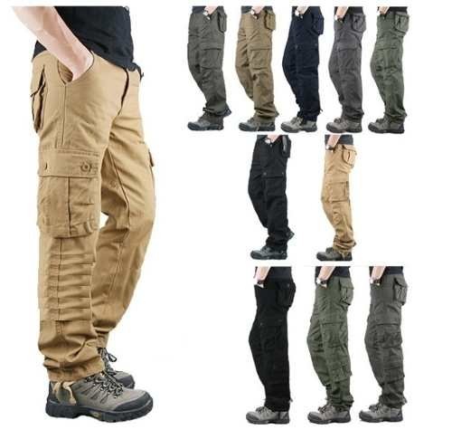 Pantalon Cargo Hombre Man New Wave Full Gabardina