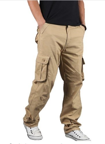 PANTALON CARGO GABARDINA -