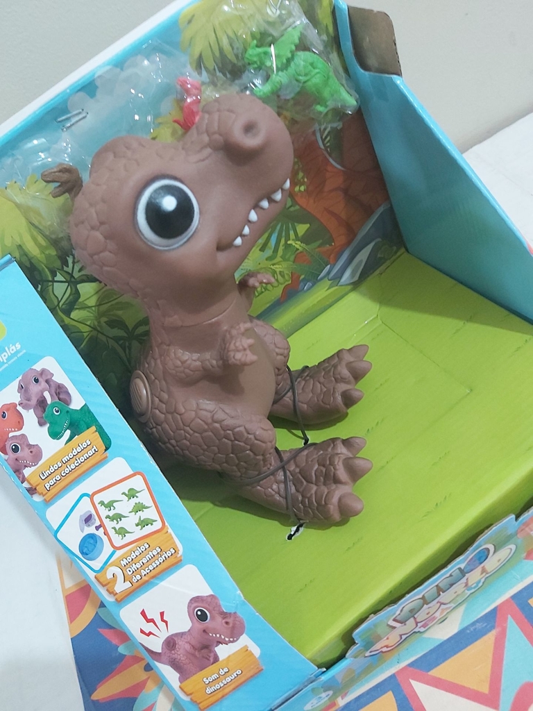 Dinossauro Dino World Baby T-rex Cotiplas 2338