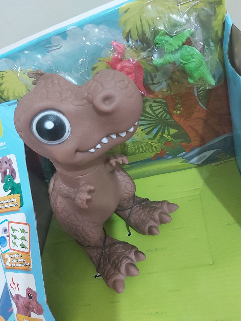 Dinossauro Dino World Baby T-rex Cotiplas 2338