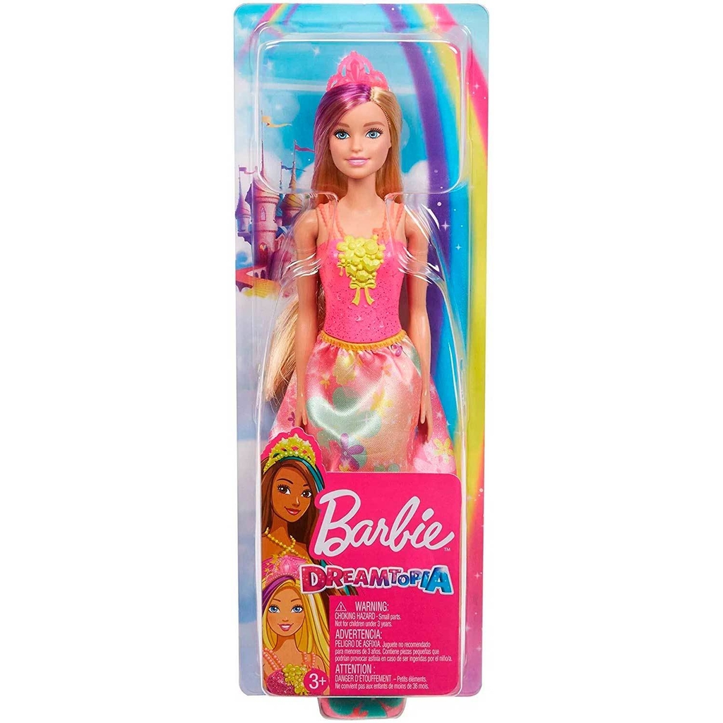 Boneca Barbie Fantasia Bailarina Infantil de Conto de Fadas Rosa