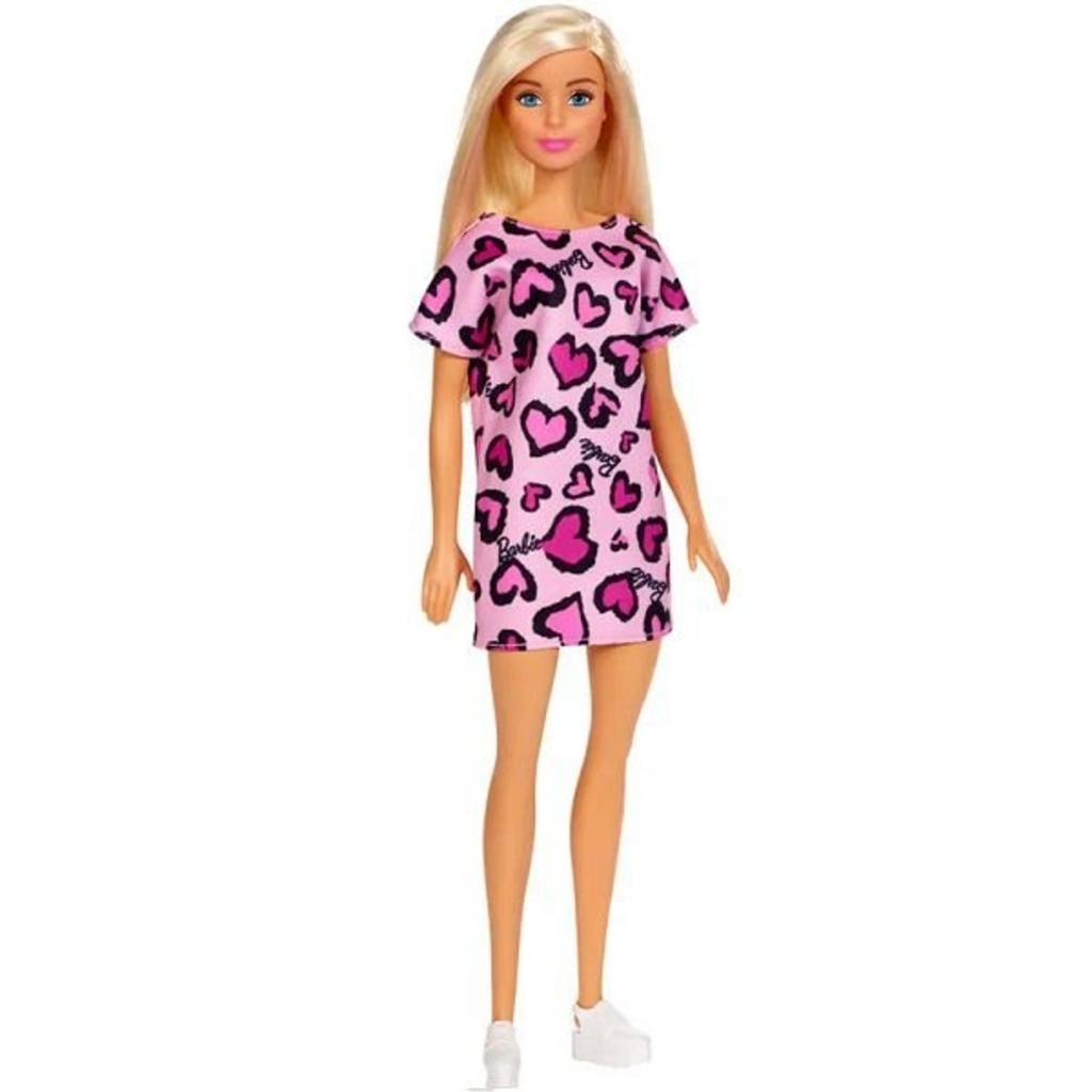 Bonecos e Bonecas - Boneca Barbie Glitter Vestido Roxo - Mattel