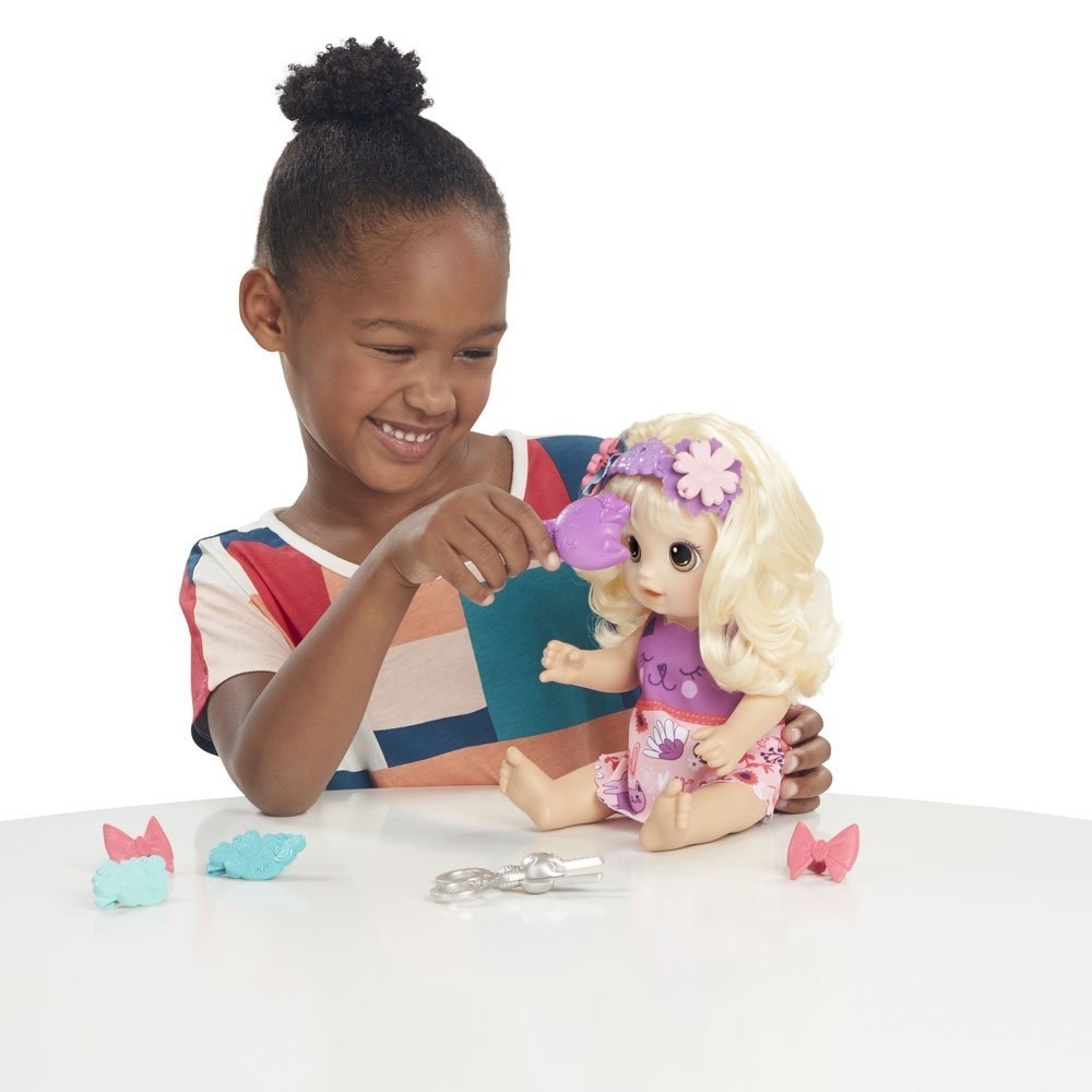 Conjunto Boneca Maquiagem Princesa Cabelo Styling Cabeça Playset Com Beleza  E Acessórios De Moda Para As Meninas