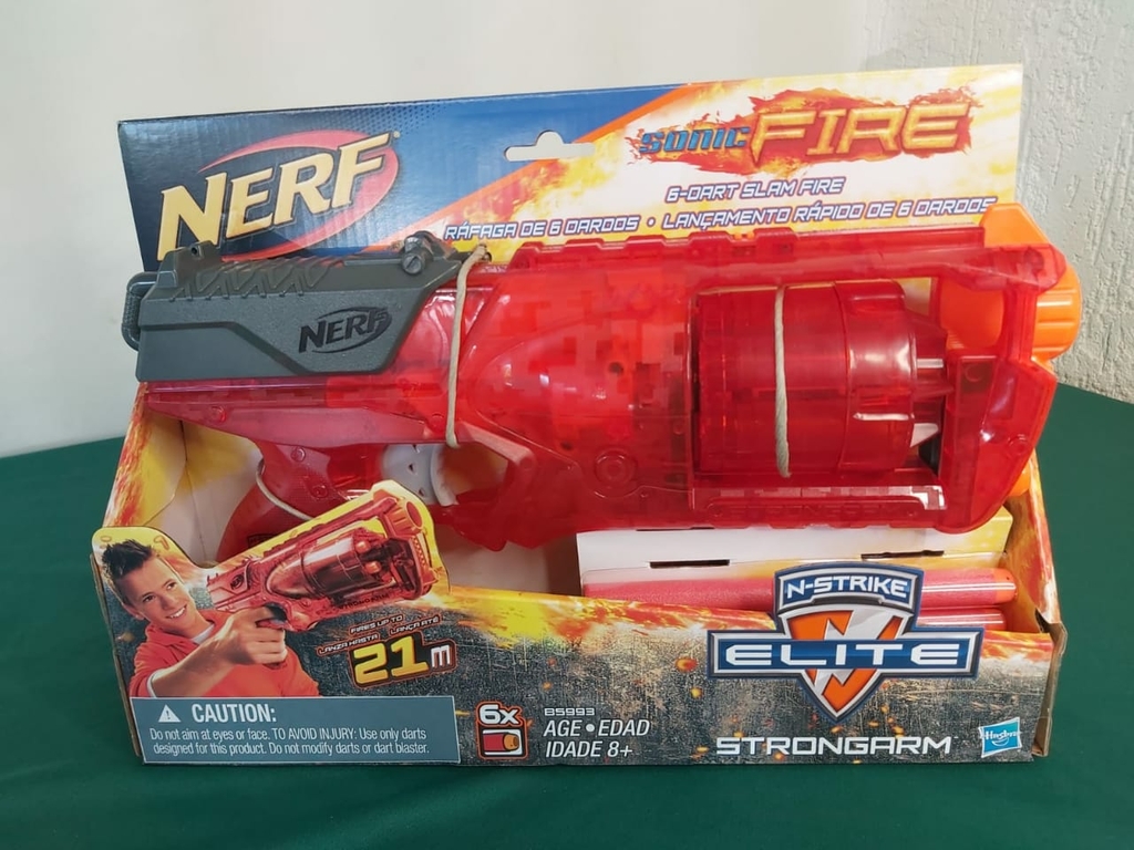 Lançador nerf elite sharpfire n-strike - hasbro A9315 em Promoção