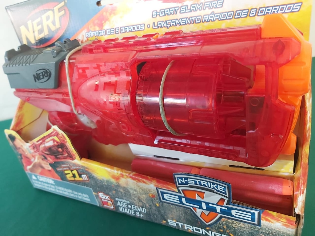 Lançador nerf elite sharpfire n-strike - hasbro A9315 em Promoção