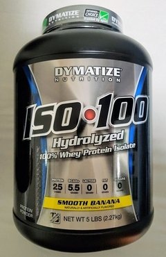 ISO 100 Zero Carb 5 Lbs. (2.27Kg) - Dymatize Nutrition - SuplementoSP