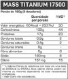 Hipercalórico Mass Titanium 17500 3kg - Max Titanium - comprar online