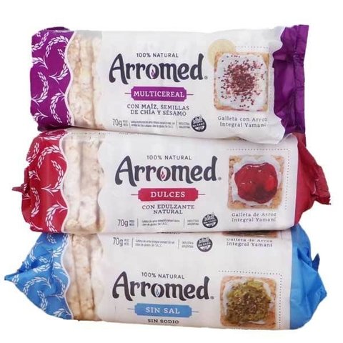 Galletitas de Arroz Saladas "Arromed"