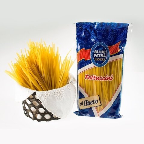 Fideos Fetuccini "Blue Patna" 500 grms.