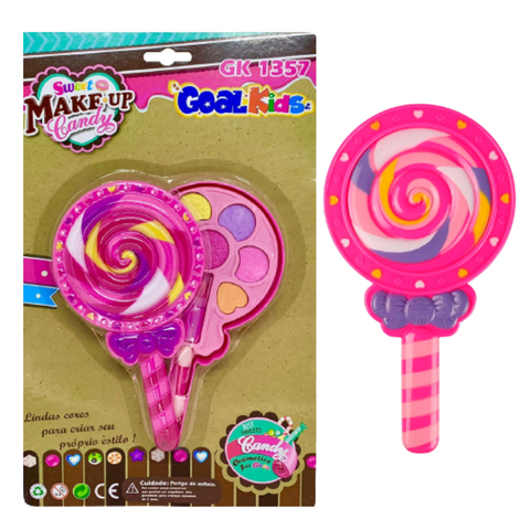 City Girls - Paleta de Sombras Maquiagem Infantil CGK033 - Box c