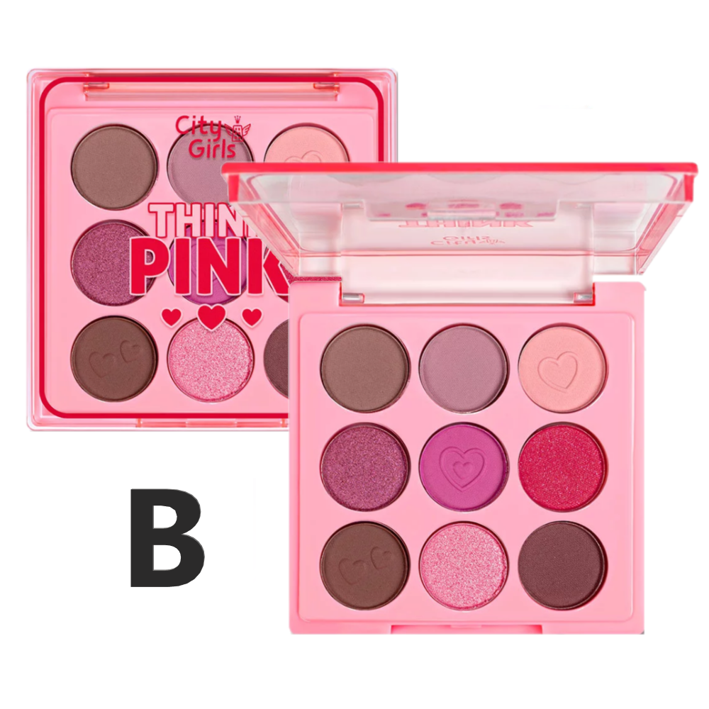 City Girls - Paleta de Sombras Maquiagem Infantil CGK033 - Box c