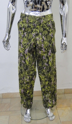 Imagem do Calça/Bermuda Tipo Militar Camuflada Pixels Verde - CÇM09