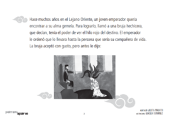 La leyenda del hilo rojo (Kamishibai) en internet
