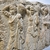 Escultura sobre relieve caballeros