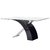 Mesa Victory Negra y caño tapa vidrio - comprar online
