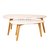 Mesa de centro Dúo Ovalo - comprar online