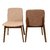 Silla Syra, color golden - Hebe Interiores - Tienda online
