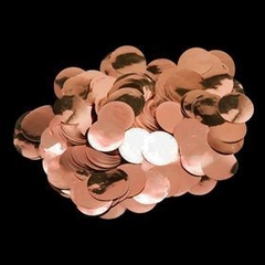 Confetti para globos color rosa gold