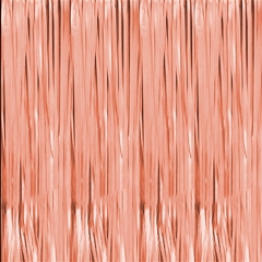 Cortina metalizada color rosa gold