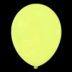 Globo pastel color amarillo