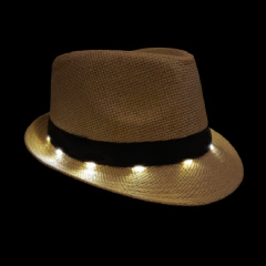 Gorro panameño led