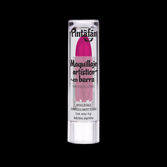 Lápiz labial flúor color fucsia