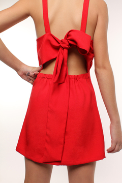 Vestido Juana Rojo