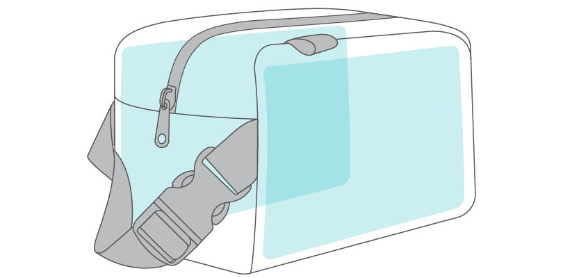 Gráfico de snackbag con distribución de geles refrigerantes