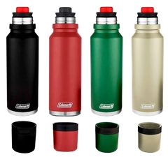 Termo Coleman de Acero Inoxidable con Pico Matero 1.2Lts - Color Slate - Garantía de por Vida - comprar online