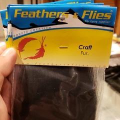 Craft Fur FeathersnFlies Negro