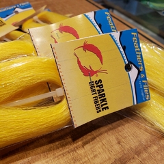 Sparkle Light Fibers FeathersnFlies - Amarillo UV