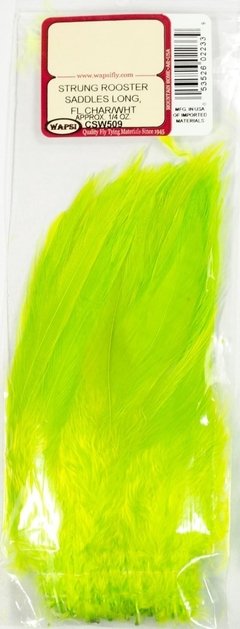 Plumas Wapsi Strung Rooster Saddles 1/4 OZ - Outdoor Salta