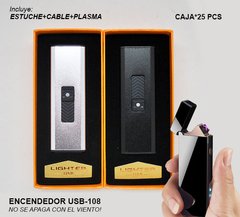 Encendedor Electrico Usb Recargable 108