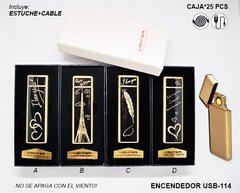 Encendedor Electrico Usb Recargable 114