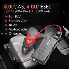 Arrancador Portatil Booster 1200A Y Suministro Energia Beatit - comprar online