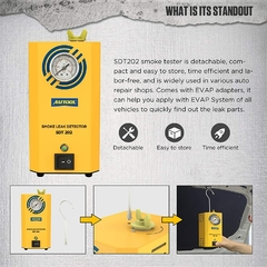 Maquina De Humo Deteccion Fugas Automotriz SDT 202 Autool