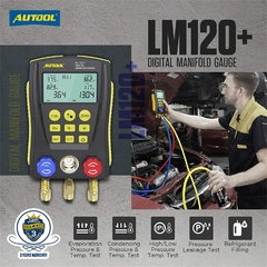 Manifold / Manometro Digital Aire Acondicionado Lm120 Autool
