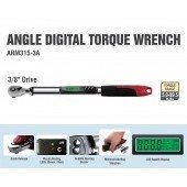 TORQUIMETRO DIGITAL CON ANGULO DE TORQUE 3/8" 6.8 - 135 Nm ACDELCO