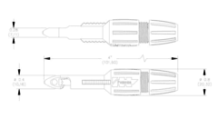SET 2 PINCHA CABLES CON GUIA ESI - comprar online