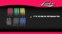 Imagen de JUEGO SONDAS/AGUJAS/PUNTAS DE PRUEBA (BACKPROBE) PARA FICHAS Y CONECTORES 11 PZAS LISLE