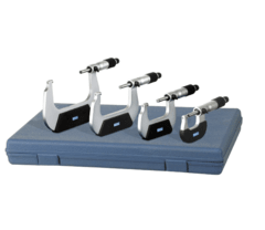 SET 4 MICROMETROS DE EXTERIOR 0-100MM FOWLER