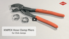PINZA PARA ABRAZADERAS TIPO CLICK 250MM KNIPEX en internet