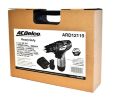 TALADRO HEAVY DUTY MANDRIL AUTO AJUSTABLE 3/8" 12V + 2 BATERIAS ACDELCO (SERIE G12) en internet